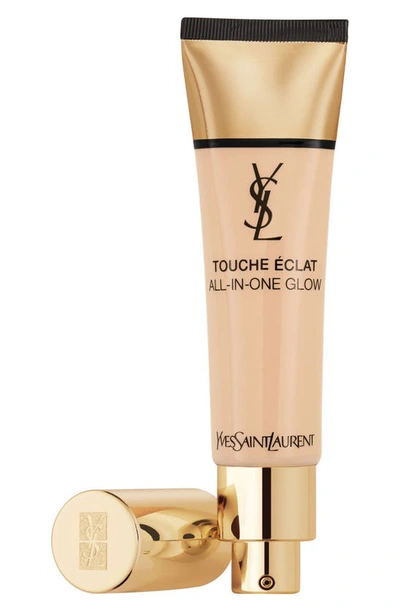 Saint Laurent Touche Éclat All-in-one Glow Liquid Foundation Broad Spectrum Spf 23 In B20 Ivory