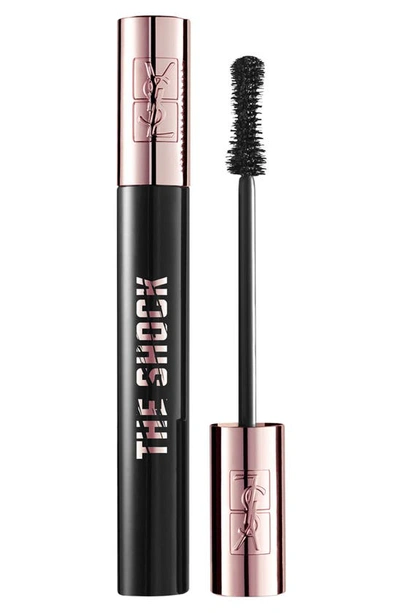 Saint Laurent The Shock Volumizing Mascara In 3 Burgundy Bad