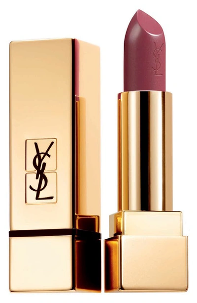 Saint Laurent Rouge Pur Couture Satin Lipstick In 9 Rose Stiletto ( Rich Berry Rose )