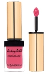 SAINT LAURENT BABY DOLL KISS & BLUSH - 02 ROSE FRIVOLE,L52020