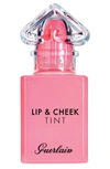 Guerlain La Petite Robe Noire Lip & Cheek Tint 0.28 oz/ 8.5 ml In Rosy Pink