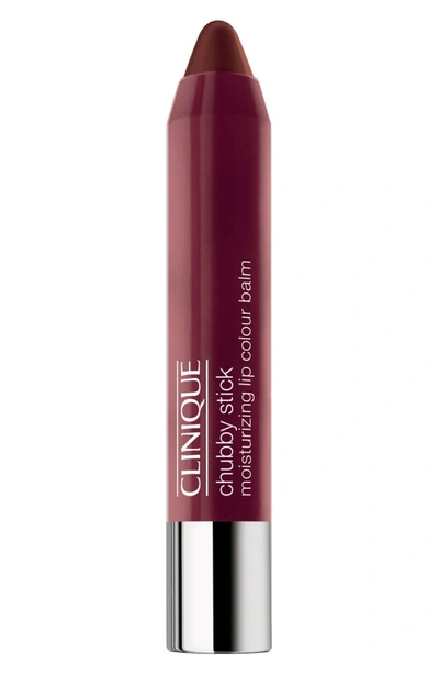 Clinique Chubby Stick Moisturizing Lip Colour Balm Richer Raisin 0.1 oz/ 3 G In Richer Raisin