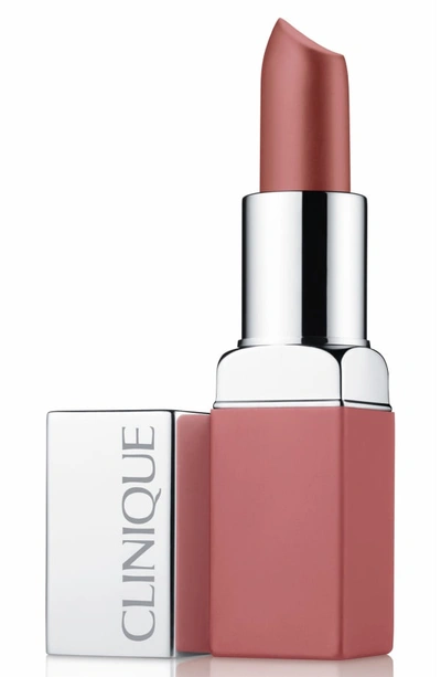 Clinique Pop Matte Lip Colour And Primer In Blushing Pop