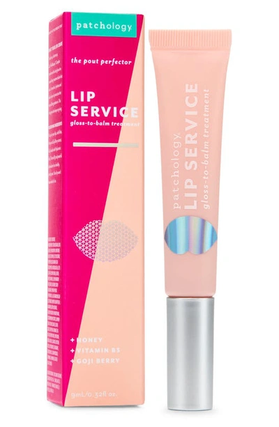 Patchology Lip Service Gloss To Balm Treatment In Pink