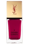 SAINT LAURENT LA LAQUE COUTURE NAIL LACQUER - 8 FUCHSIA CUBISTE,L22152