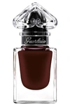 Guerlain La Petite Robe Noire Nail Color - 024 Black Cherry Ink In 024 Black Cherry Ink