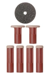 PMD RED COARSE REPLACEMENT DISCS,1303