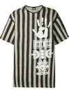 KTZ Striped T-Shirt,TS05EBLACKWHITESTRIPES