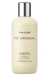 Tan-luxe The Gradual Illuminating Gradual Tan Lotion, 250ml - One Size In Gradual