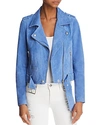 BLANKNYC SUEDE MOTO JACKET,73K-9269