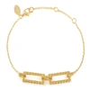Neola Gold Cube Bracelet In Cube