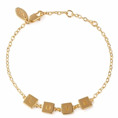 Neola Gold Love Bracelet