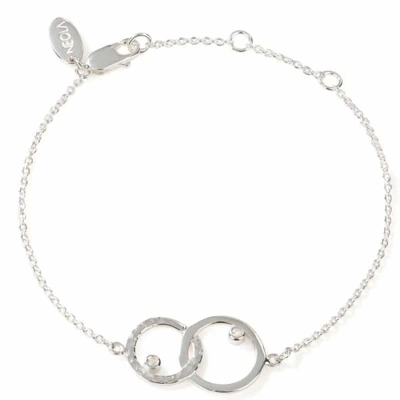 Neola Silver Hoop Bracelet