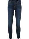 7 FOR ALL MANKIND 7 FOR ALL MANKIND SKINNY JEANS - BLUE,AU8194913A12739996