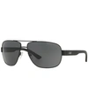 Armani Exchange Sunglasses, Ax2012s In Black/grey