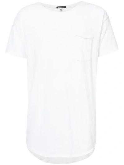 R13 Patch Pocket T-shirt In White