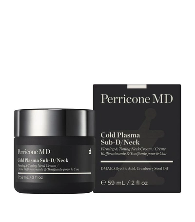 Perricone Md Cold Plasma Sub-d Firming Neck Treatment 2 oz/ 59 ml In White