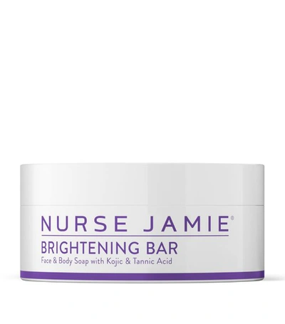 Nurse Jamie The Brightening Bar & Exfolibrush&trade; Silicone Facial Brush In N,a