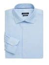 BUGATCHI Shaped-Fit Cotton Dress Shirt,0400097084946