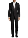 ENGLISH LAUNDRY DEVON SLIM FIT TEXTURED WOOL SUIT,0400094281355