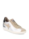 ASH Guepard Metallic Leather Star Trainers,0400097137071