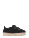 MANEBI HAMPTONS FLATFORM SNEAKERS,K1.0E SUEDEBLACK