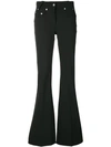 VERSUS VERSUS KICK FLARED TROUSERS - BLACK,BD40470BT2108712744475