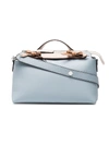 FENDI BLUE BY THE WAY LEATHER BAG,8BL124A1ZI12567828