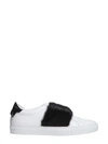 GIVENCHY URBAN STREET LEATHER SNEAKERS,10531790