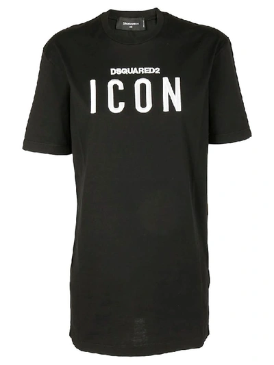 Dsquared2 Icon Embroidered T-shirt In 900