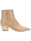 GIANVITO ROSSI GIANVITO ROSSI POINTED ANKLE BOOTS - NEUTRALS,G7397645CUO12734388