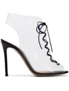 GIANVITO ROSSI PVC HELMUT 105 SANDALS,G3008415RICRPXNETR12521591