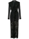 PROENZA SCHOULER Long Sleeve Corded Lace Dress,R182307FC00512269651