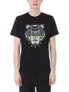 Kenzo Tiger Graphic T-shirt In Black