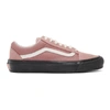 VANS VANS PINK AND BLACK OG OLD SKOOL LX SNEAKERS,VN0A36C8QM2