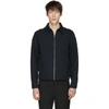 LEMAIRE LEMAIRE NAVY WOOL ZIP JACKET,M 181 BL125 LF206