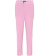 FERRAGAMO VIRGIN WOOL SLIM TROUSERS,P00293570-3