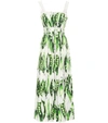 DOLCE & GABBANA PRINTED STRETCH-COTTON DRESS,P00316628-6