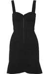 ISABEL MARANT JAYME COTTON-BLEND STRETCH-CREPE MINI DRESS