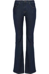 VICTORIA VICTORIA BECKHAM VICTORIA, VICTORIA BECKHAM WOMAN HIGH-RISE FLARED JEANS MID DENIM,3074457345618462545