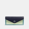 COACH COACH SOFT WALLET IN COLORBLOCK,12122 SVN57