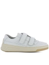 ACNE STUDIOS WHITE LEATHER SNEAKERS,10532640