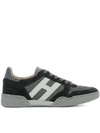 HOGAN GREY SUEDE trainers,10532707