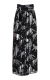 CAROLINA HERRERA SILK PRINTED MAXI SKIRT,F1811N303WCF