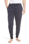 Polo Ralph Lauren Pony Print Lounge Pants In Cruise Navy/ Swordfish