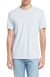James Perse Lightweight Cotton Jersey T-shirt In Light Blue
