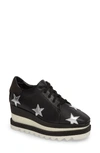 Stella Mccartney Sneak-elyse Platform Sneakers In Black
