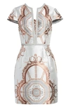 TED BAKER VERSAILLES DRESS,WH8W-GDE3-PALAET