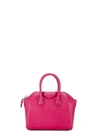 Givenchy Antigona Mini Leather Bag In Pink & Purple
