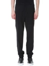 KENZO BLACK WOOL PANTS,10532975